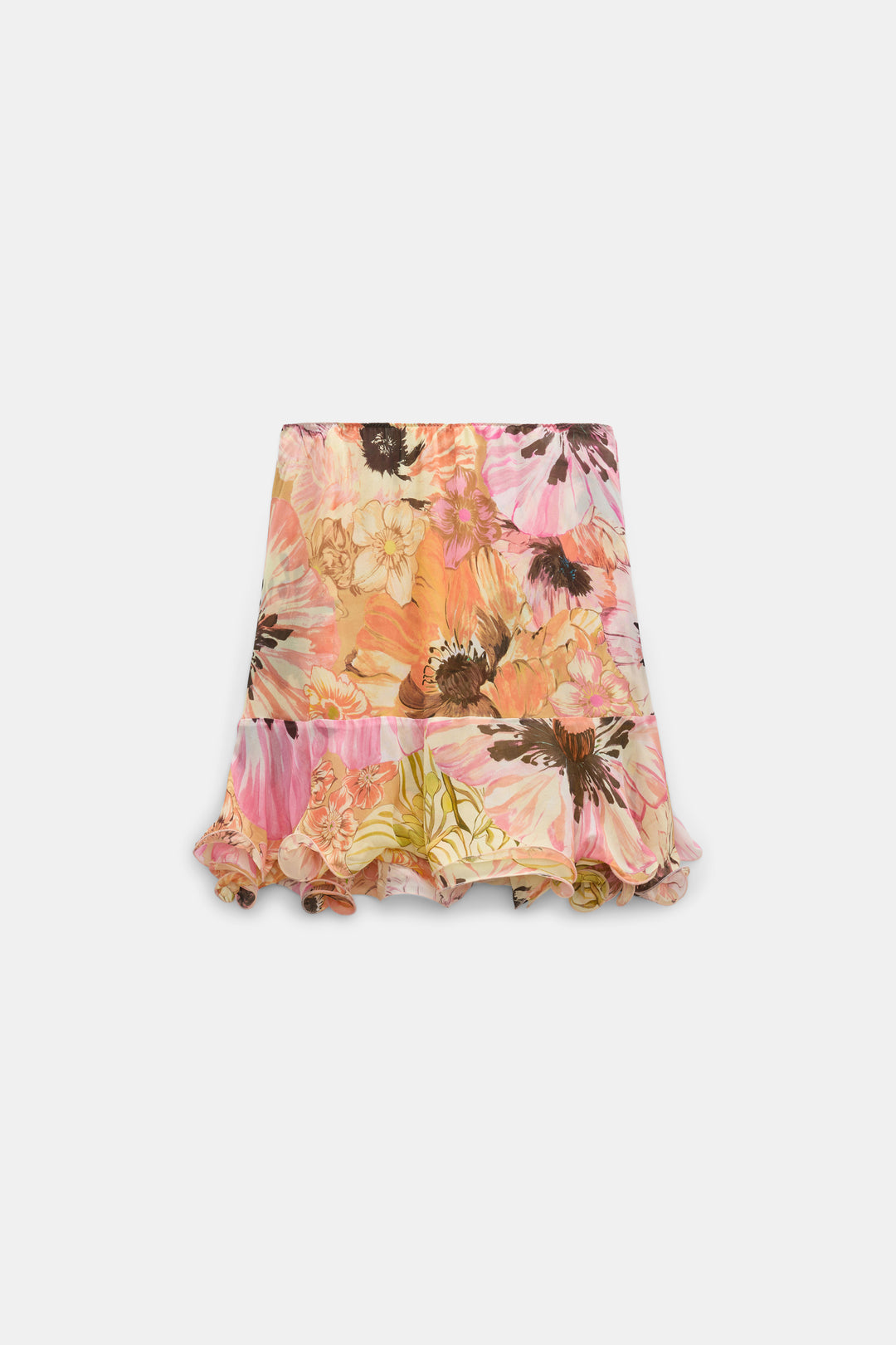 Rock Dorothee Schumacher FLORAL DREAM Skirt in boho flower print. Der Rock mit dem Signature Print ist aus Viskose-Georgette gefertigt und hat einen formbaren Volant-Saum. Der Rock hat einen Gummizug und ist dadurch sehr angenehm zu tragen. 