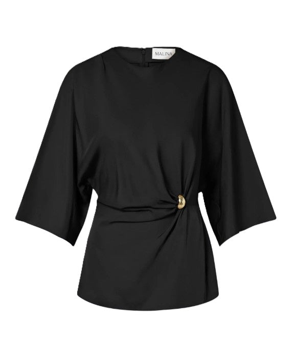 Bluse Malina Zilla Brooch Detailed Blouse