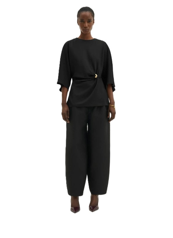 Bluse Malina Zilla Brooch Detailed Blouse