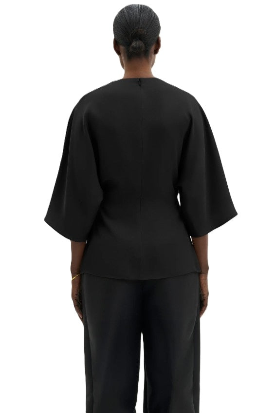 Bluse Malina Zilla Brooch Detailed Blouse