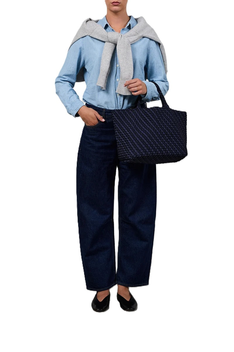 Tasche Marrea Medium Midnight Satin Stripe
