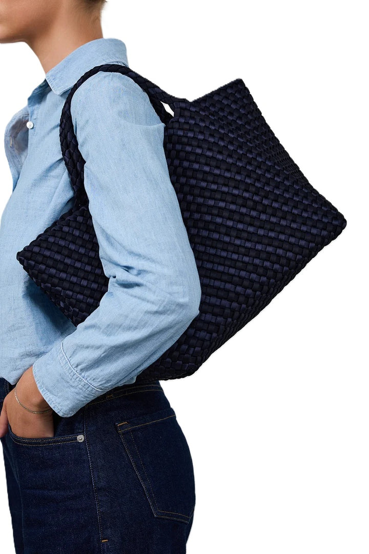 Tasche Marrea Medium Midnight Satin Stripe