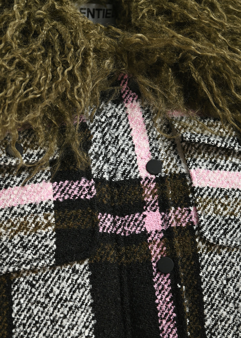 Jacke Essentiel Antwerp KPOP FAUX FUR COLLAR BOMBER