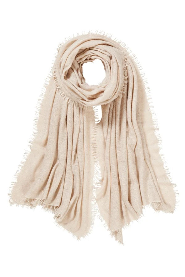Schal Pur Schoen GALACTIC STARS hell beige
