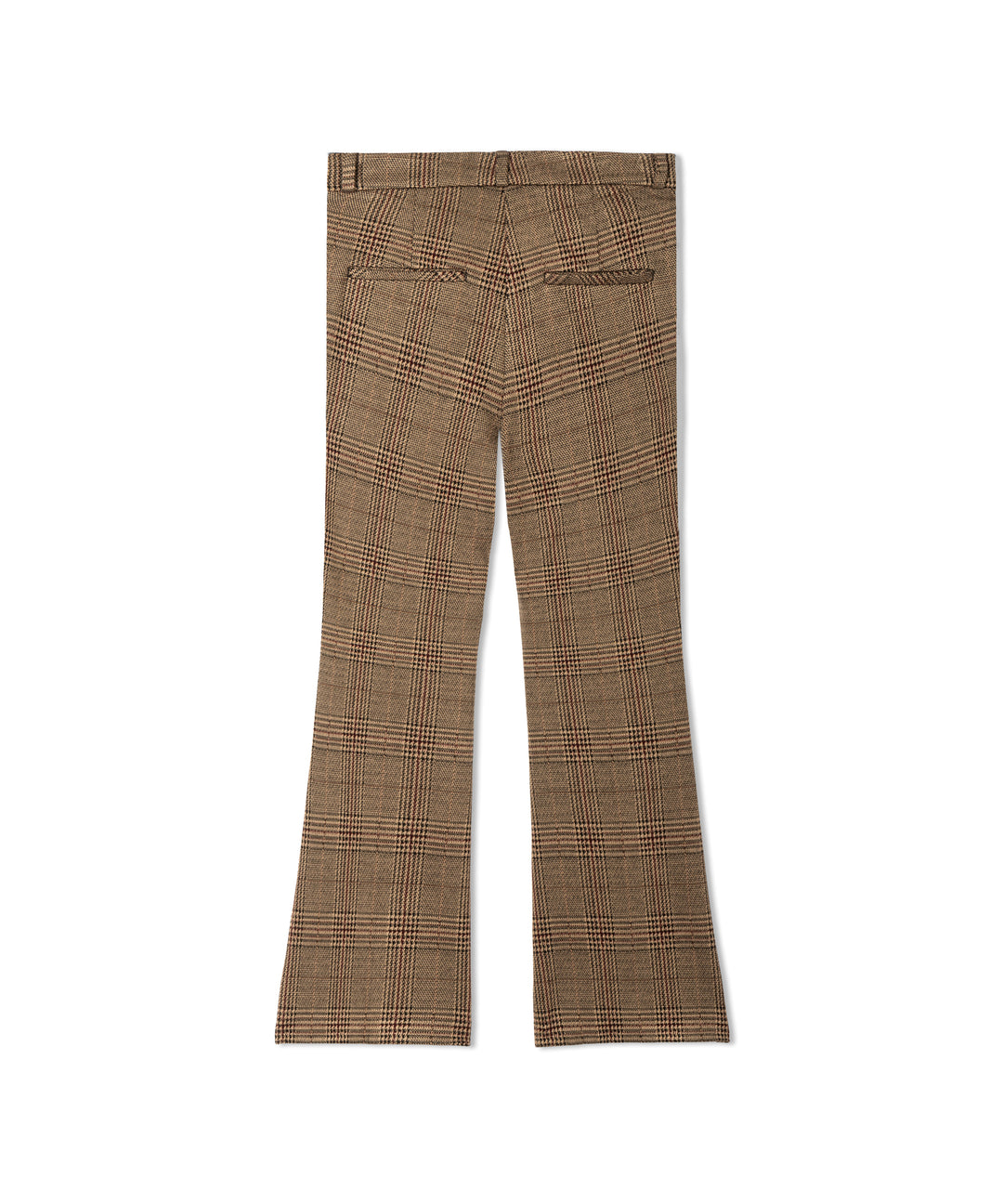 Hose Cambio Fleur cropped kariert caramello . Diese Hose ist der perfekte Begleiter für den Winter, da sie alle wichtigen Farben im Stoff vereint. Sie ist leicht verkürzt geschnitten und hat einen Gummibund. Zwei aufgesetzte kleine Taschen mit Goldknopf runden das Design ab. Auf der Rückseite befinden sich Stecktaschen. 