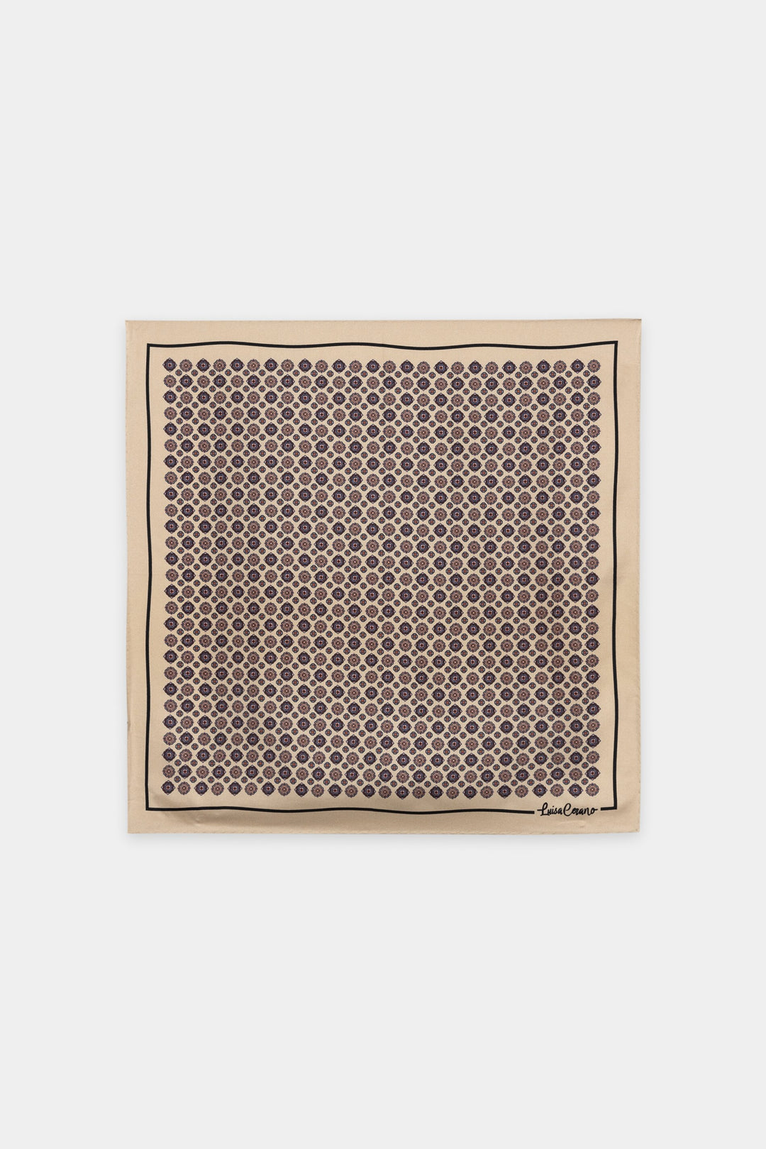 Seiden-Tuch mit Print