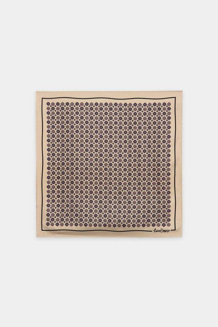Seiden-Tuch mit Print