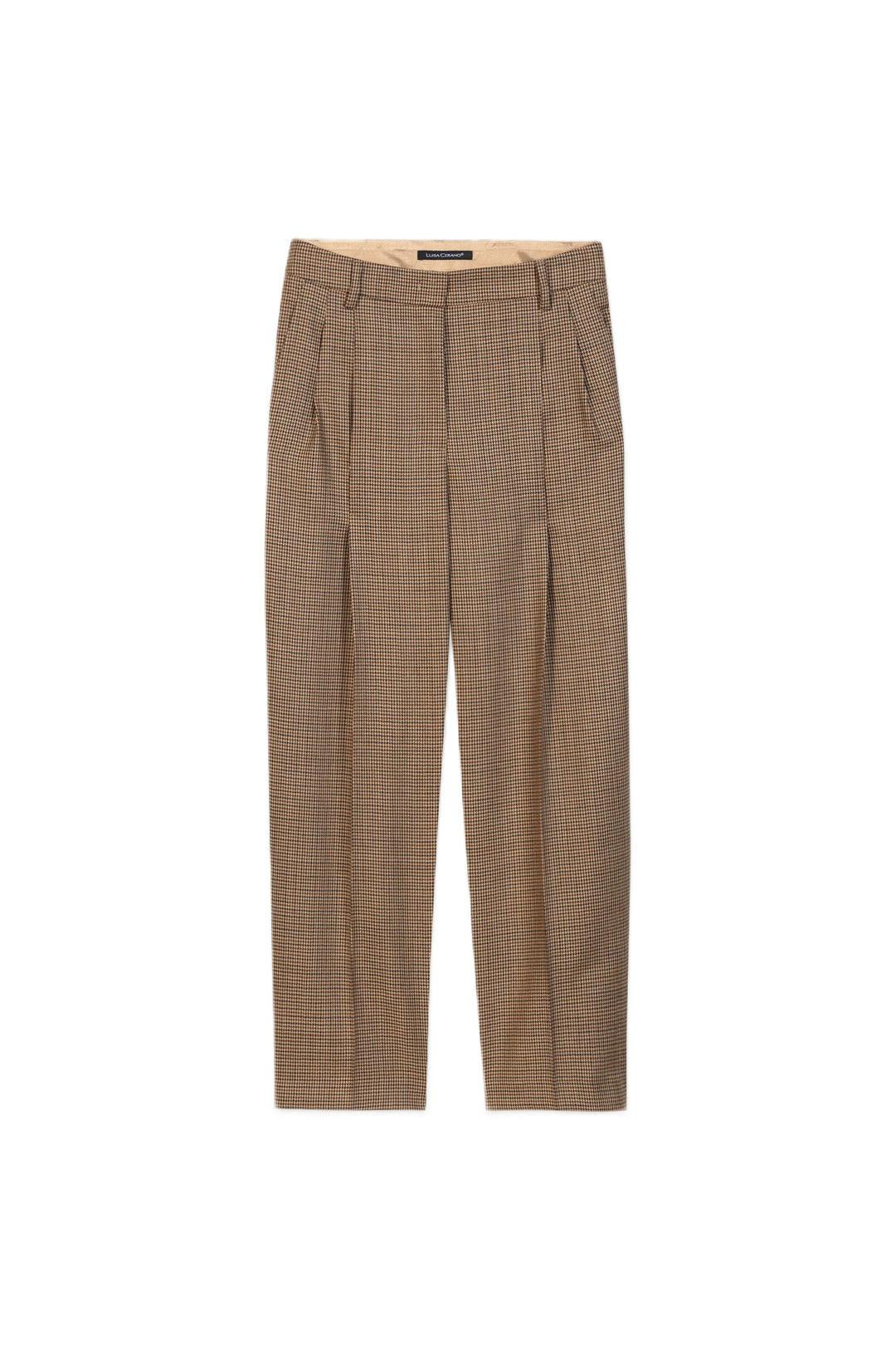 Hose Luisa Cerano Glencheck-Tapered-Pants
