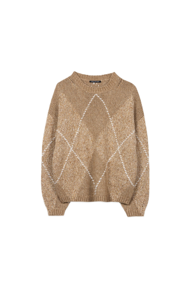 Pullover Luisa Cerano Alpaka-Mix-Pullover mit Muster
