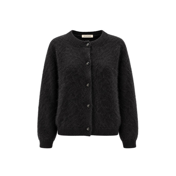 Strickjacke Handmade Round Neck Sweater