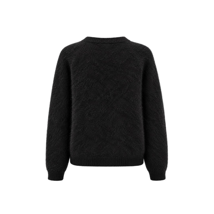 Strickjacke Handmade Round Neck Sweater