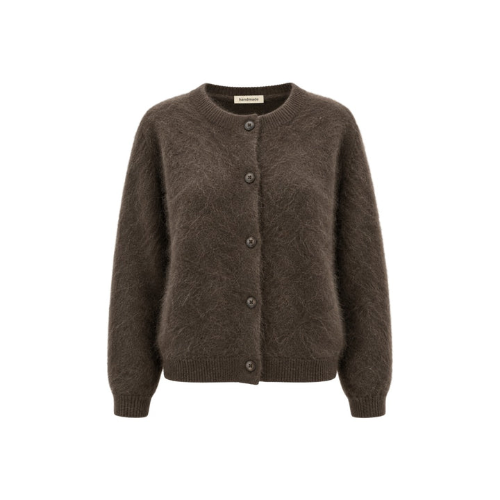 Strickjacke Handmade Round Neck Sweater