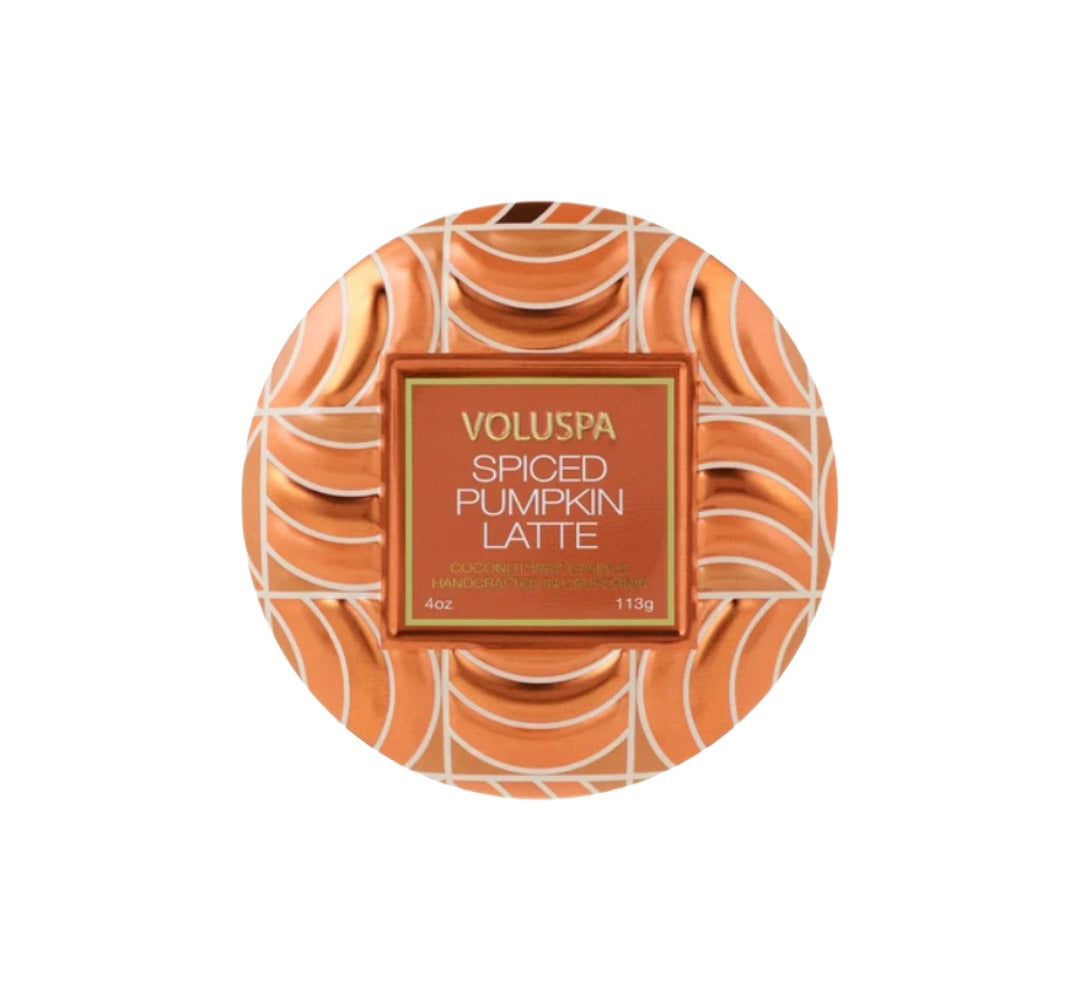 Kerze VOLUSPA Spiced Pumpkin Latte Mini Tin Candle