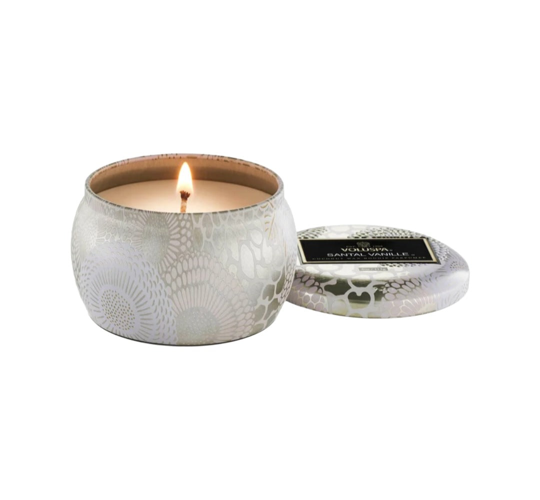 Kerze VOLUSPA Santal Vanille Mini Tin Candle