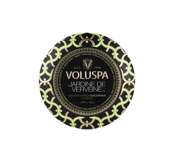 Kerze VOLUSPA Jardin De Verveine Mini Tin Candle