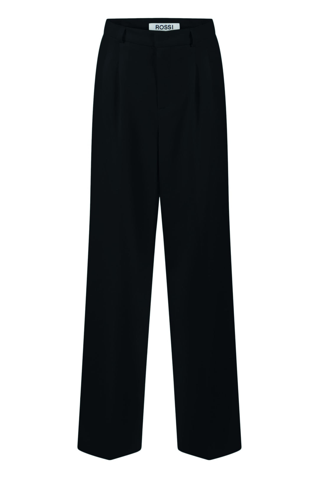 Hose-Rossi-Noa long-black-Bundfalte 