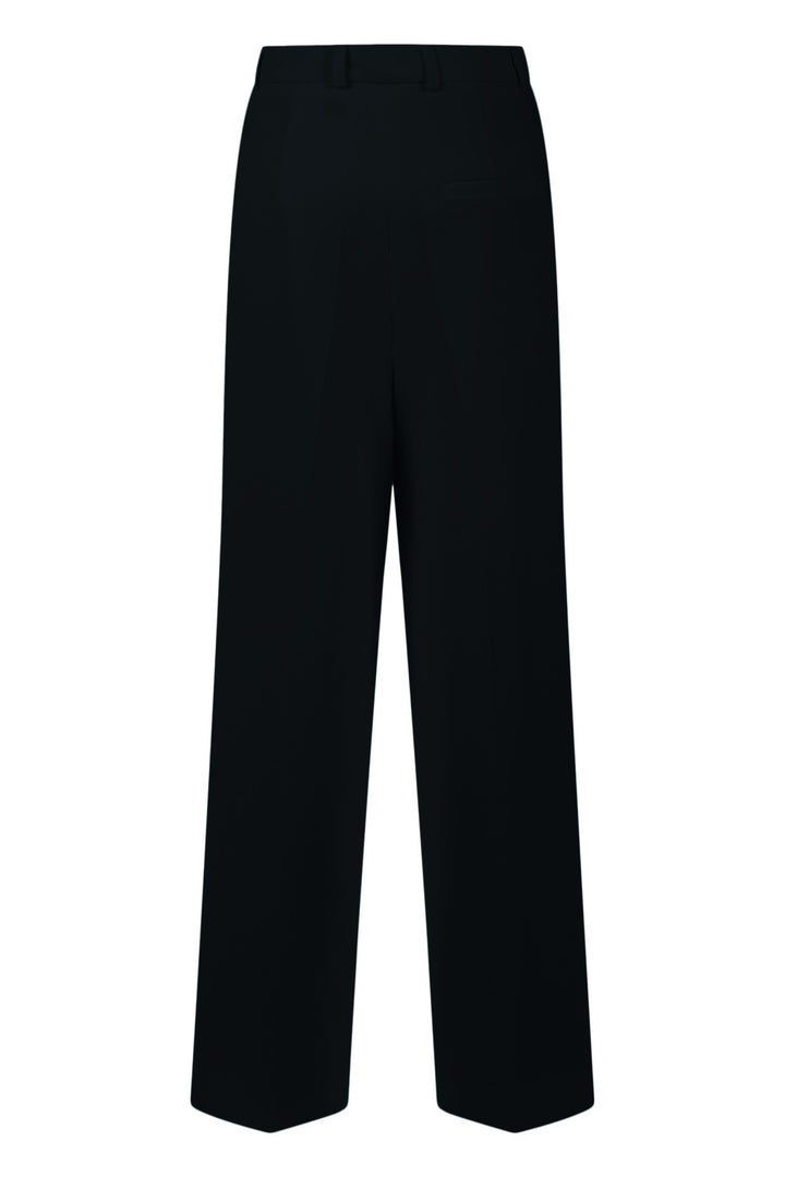 Hose-Rossi-Noa long-black-Bundfalte 