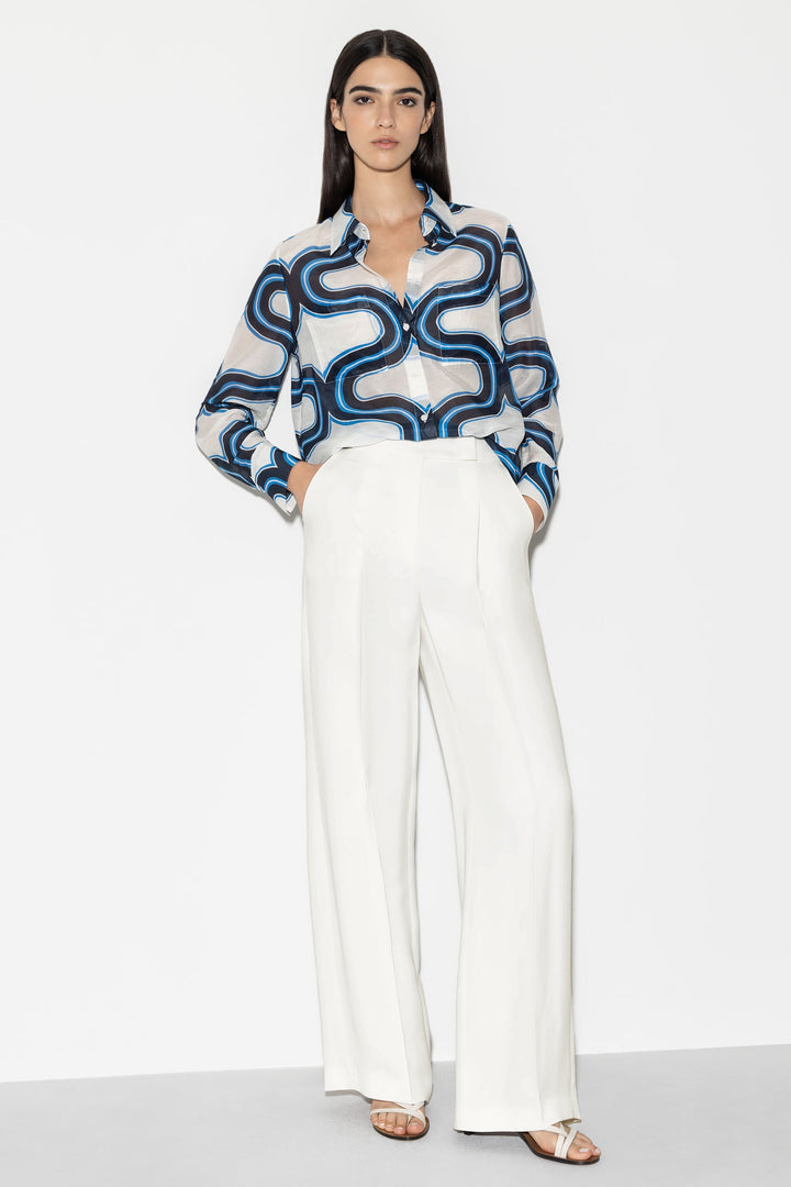 Hose Luisa Cerano Gabardine-Wideleg-Pants