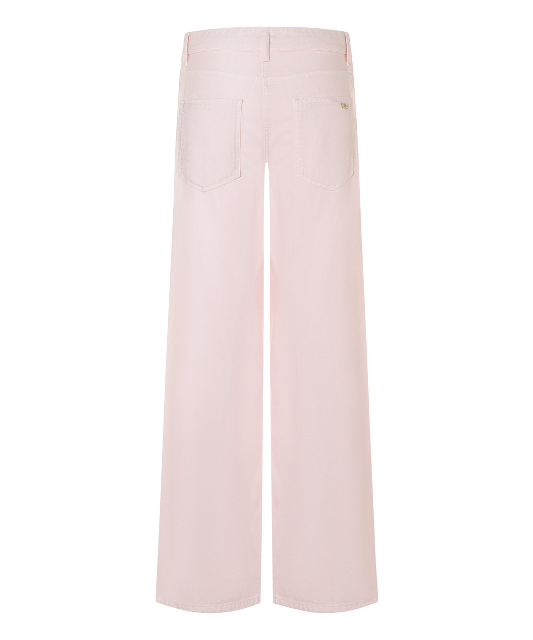 Hose Cambio Baggy. Schöne sommerliche Hose in rosa. Die Hose hat ein langes gerades Bein und Taschen. Man kann sie mit einem Knopf verschließen. Zusätzlich gibt es noch ein dekoratives Bindeband am Bund. Die Ware ist sehr leicht und fließend.