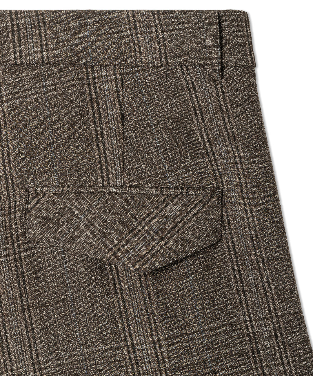 Hose Cambio Edita in braun. Coole Karohose von Cambio. Die Hose ist in sich braun gemustert und hat ein verkürztes Bein. Die Hose ist leicht ballonförmig geschnitten und hat seitliche Eingriffstaschen. Man kann sie mit einem Knopf und einem Reißverschluss verschließen. Die Hose hat Gürtelschlaufen.