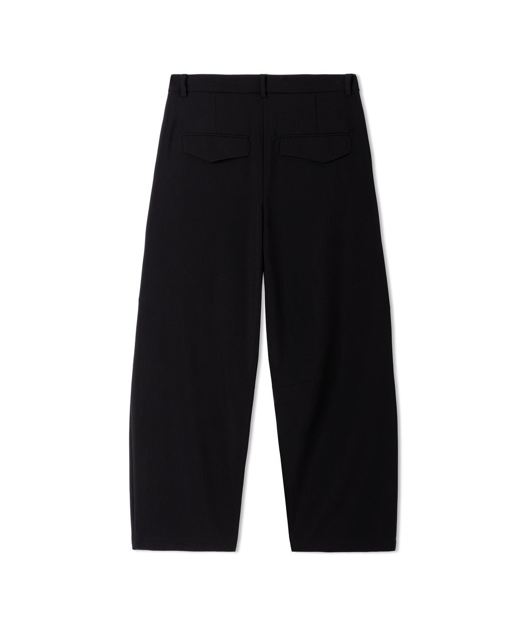Hose Cambio Edita. Lange leicht o-förmig geschnittene Hose in schwarz. Die Hose hat eine schöne Qualität und kann perfekt auch an kühleren Tagen getragen werden. Die Hose ist lang geschnitten und hat Taschen. 