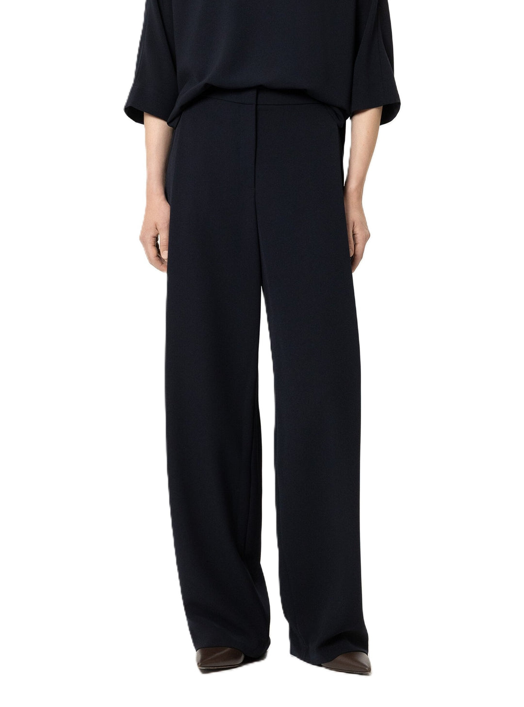 Hose Luisa Cerano Wideleg-Pants mit Bundfalten