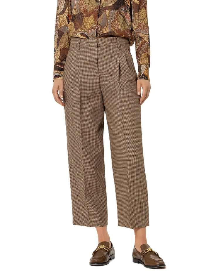 Hose Luisa Cerano Glencheck-Tapered-Pants