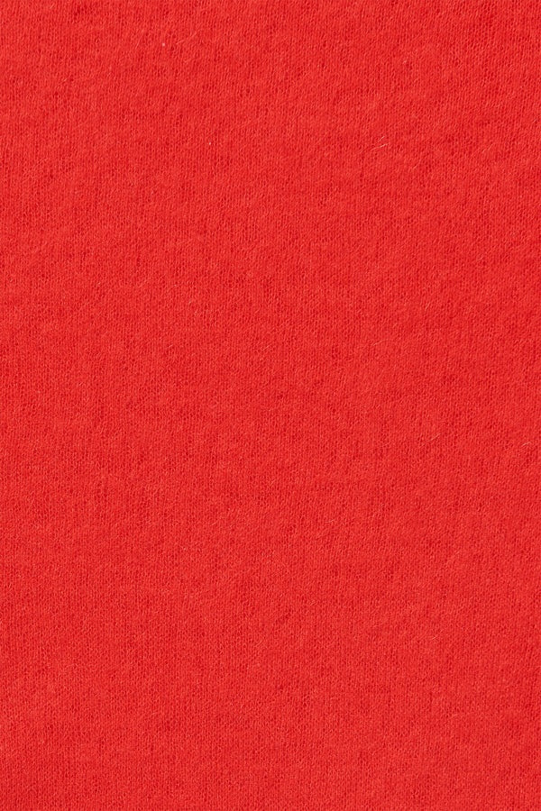 Schal PUR SCHOEN Adria chilli red. Hübscher gefilzter Kaschmirschal. Der Schal ist ein Nickituch. 100% Cashmere