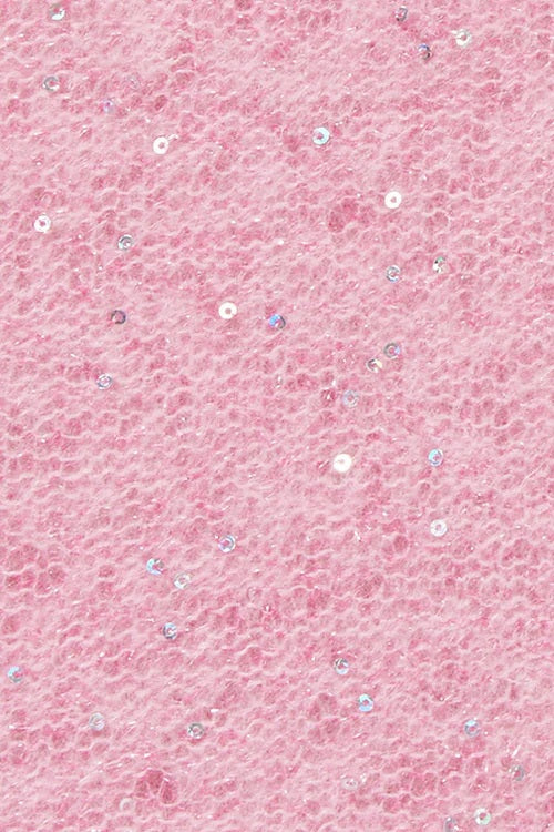 Schal PUR SCHOEN Galactic stars deep rose. Galactic Stars – ein leuchtender Roséton mit subtil funkelndem Lurex-Effekt. Pailletten und Fransen aus 100% Cashmere. 